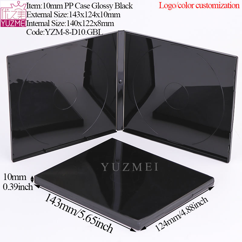 10mm PP Case Glossy Black