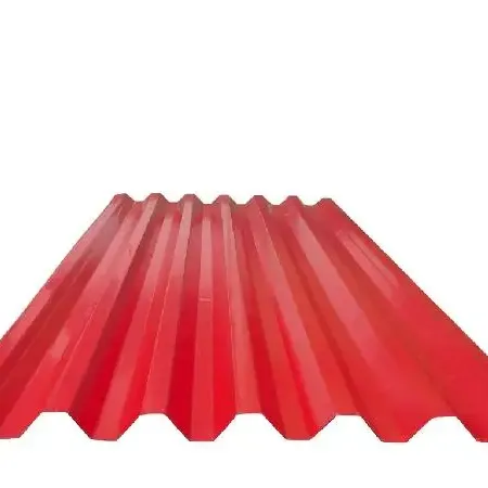 厚さ0.45mmの赤ワイン色透明で頑丈なガラス張りの段ボール屋根シート (スリランカの家用)