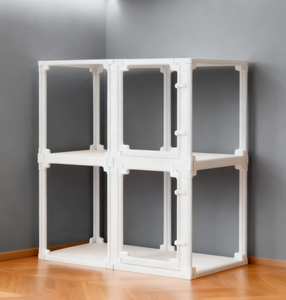 Clôture pour chat de compagnie en ABS, matériau <span class=keywords><strong>PET</strong></span>, <span class=keywords><strong>cage</strong></span> de sécurité entièrement transparente pour une utilisation en intérieur, balcon, avec installation facile, enclos pour animaux de compagnie - Product Image 4