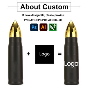 Termo Moderno y Creativo de Acero Inoxidable 304 con Forma de Bala, de Gran Capacidad, Portátil para Coche, para Fiestas al Aire Libre, Modelo <span class=keywords><strong>Rocket</strong></span> - Product Image 5