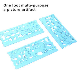 Ensemble de papeterie en plastique motif animal Kawaii Règles d'éducation de la petite enfance - Product Image 2