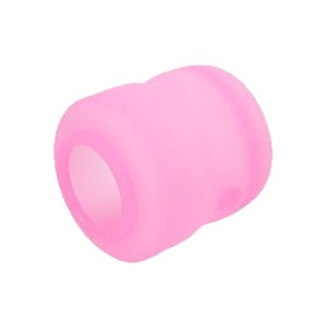 Silicone Formula Can Pink Small Tapered Type For Babies 0-6 Months Portable Feeding Bottle Cap - Product Image 1