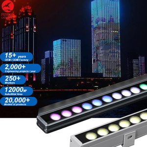 Dự Án Ngoài Trời Dmx512 LED Tuyến Tính Tường Máy Giặt Ánh Sáng IP65 Không Thấm Nước Nhôm Cho Ngoài Trời Kiến Trúc Mặt Tiền Chiếu Sáng - Product Image 1