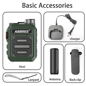 AR-63 xách tay mini Walkie Talkie Tần số không dây ham Radio cho săn bắn chuyên nghiệp giao tiếp Type-C - Product Image 6