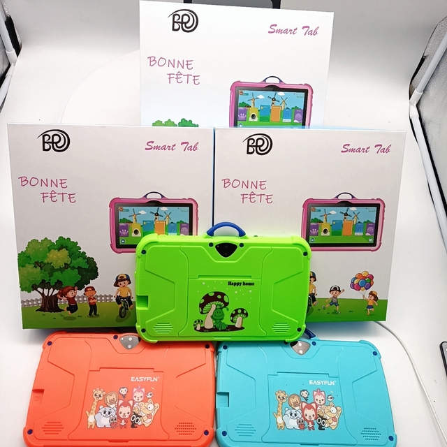 Cheapest High Quality 7inch Tablet Kids Gift OEM Android11 Tablet 4+64GB with Camera 4000mah WiFi Tablet Educational for Kids