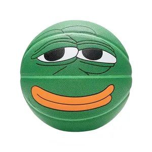 manufacture factory cute and Funny face Smiley Basketball and Customize Other Expressions Ball basketballs