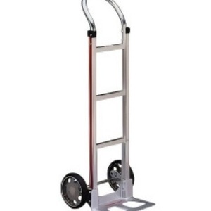 รถเข็นสองล้ออลูมิเนียมอัลลอยด์ สีเงิน ทนทาน ออกแบบสำหรับงานอุตสาหกรรม - Product Image 2