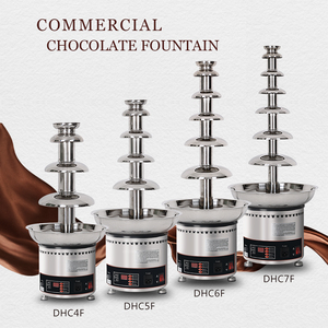 7 couches de haute qualité fête de mariage fête d'<span class=keywords><strong>anniversaire</strong></span> <span class=keywords><strong>chocolat</strong></span> cascade <span class=keywords><strong>fontaine</strong></span> de <span class=keywords><strong>chocolat</strong></span> 8KG bol capacité - Product Image 5