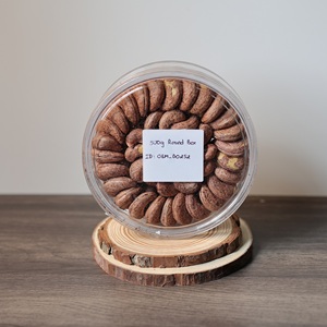 Noix de cajou grillées du Vietnam en boîte ronde de 500 g, marque privée OEM, certifiées ISO, saveur beurrée et salée, durée de conservation de 12 mois, W320 - Product Image 3