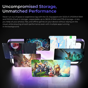 HP OUKITEL C6 Tidak Terkunci 2025-12GB+512GB, Layar 6.8'', Smartphone 5150mAh, Kamera 50MP, <span class=keywords><strong>Dual</strong></span> <span class=keywords><strong>SIM</strong></span> 5G, Sidik Jari/Jack 3.5mm - Product Image 4