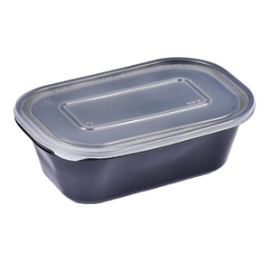 750ml disposable plastic container fast food packaging box