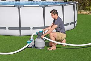 <span class=keywords><strong>Bestway</strong></span> 58499 2200gal <span class=keywords><strong>Pompe</strong></span> de filtre à <span class=keywords><strong>sable</strong></span> pour piscines - Product Image 3