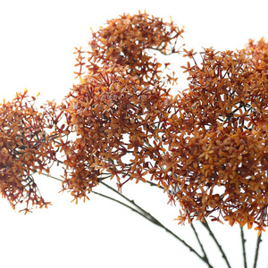 Rami di <span class=keywords><strong>Fiori</strong></span> Artificiali a Forma di Stella, Steli di <span class=keywords><strong>Fiori</strong></span> Finti Argentati per Composizioni Floreali Autunnali, Matrimoni e Decorazioni per Vasi - Product Image 6