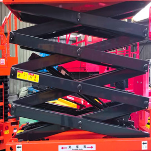 CE baru 4m 6m <span class=keywords><strong>8m</strong></span> 10m 12m 14m 16m 18m <span class=keywords><strong>Platform</strong></span> kerja udara elektrik scaffold lift crawler kendaraan pengangkat gunting hidrolik - Product Image 6