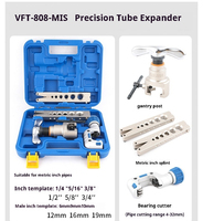 VALUE Outils pour tuyaux Kit d'outils HVAC pour extenseur de tubes en cuivre VFT-808-MIS