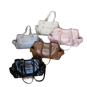 <span class=keywords><strong>Sac</strong></span> à bandoulière en PU grande capacité haut de gamme vintage pour femme, nouvelle mode 2026, fermeture à cadenas portable, idéal pour les voyages et l'usage quotidien – Meilleures ventes - Product Image 1