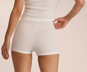 Custom Wholesale Designer Shorts Elastic Waistband Cotton casual Sweat Shorts - Product Image 3