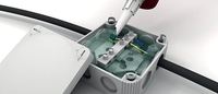 Scellant électronique en silicone RTV monocouche conducteur thermique 1:1 pour le scellement de circuits imprimés, le travail du bois, la construction et le transport