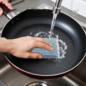 Éponges à film dégraissant de nettoyage durable <span class=keywords><strong>Lingettes</strong></span> magiques pour le nettoyage de la cuisine Éponges à récurer à absorption d'eau - Product Image 2