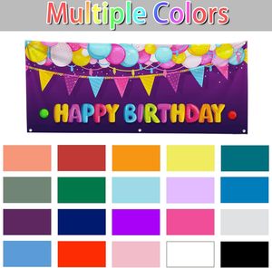 Personalizado al aire libre Banner cumpleaños promoción edificio cerca negocio signo Banner vinilo colgante anuncios aluminio Banner aluminio - Product Image 4