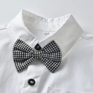 Ensemble de vêtements pour garçons, chemise et short, style européen personnalisé, vêtements pour enfants, vêtements pour bébés, été 2021 - Product Image 4