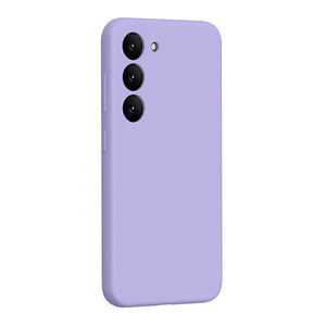 Nouvel arrivage coque en silicone liquide véritable pour samsung série S23 avec doublure en microfibre anti-rayures dans les couleurs populaires 2023 - Product Image 5
