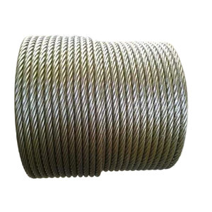 เชือกลวดเหล็กสำหรับ6x19สินค้าปลอดภาษี - Product Image 1