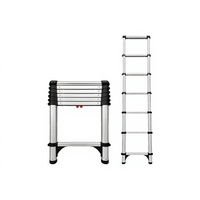 Échelle télescopique robuste en aluminium XINXING EN131, échelles pliantes personnalisées, modernes et extensibles pour la maison