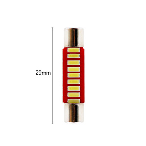 Car sun visor <b>light</b>, B6 29MM 3SMD flat top double tip T6 <b>vanity</b> mirror <b>light</b> fuse <b>light</b> - Product Image 4