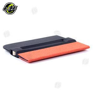 Herramienta de envoltura de vinilo CLEZE magnética Pro Tint <span class=keywords><strong>Bondo</strong></span> Squeegee Suede Edge Car vinilo raspador calcomanía aplicador herramientas - Product Image 2