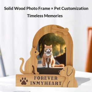 Marcos de Fotos Decorativos de Madera con Diseño de Gatos, Figuras de Mascotas, Gatitos, <span class=keywords><strong>Cachorros</strong></span>, Bebés, para Cuartos de Estudio, Entradas, Álbumes de Fotos, Recuerdos - Product Image 5