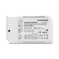 EUCHIPS DT8 LED Driver 12W/20W/40W AC/DC Sortie en mode courant constant conforme au protocole DALI avec pilote CCT Touch Dim Dali