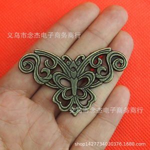 Horn Flower Zinc Alloy Corner Trim 37mm Durable Wooden Box Decorative Piece - Product Image 4