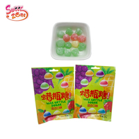 Popular Wax Bottle Sugar Mixed Flavor Jelly Candy