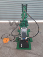 Cisaille hydraulique à guillotine Wisdom Heavy Metal pour le traitement des alliages, entraînement automatique par moteur 3kW