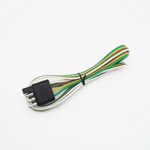 trailer truck 4way wiring harness with connector high quality customize provide