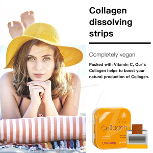 Producto de belleza Tiras orales y píldoras de colágeno y biotina para la salud del cabello y la piel para adultos Productos para el cuidado de la piel femenina - Product Image 5