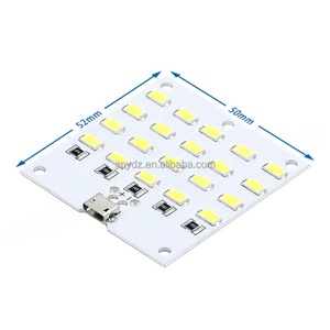 Module d'éclairage LED 8/12/16/20 avec perles LED, lumière d'urgence pour les vendeurs de rue, petite veilleuse, port USB mobile C - Product Image 5