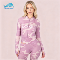 Ensemble de survêtement 2 pièces pour femme, rose, imprimé léopard, à haute élasticité, avec sweat à capuche à manches longues et pantalon évasé, pour l'automne, décontracté, pour l'extérieur et l'entraînement