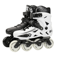 Patins à roulettes de slalom professionnels en gros, patins à roulettes à 4 roues, chaussures de patinage personnalisées, chaussures de patinage freestyle pour patineurs adultes