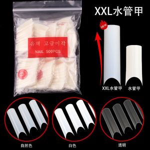 <span class=keywords><strong>Uñas</strong></span> postizas <span class=keywords><strong>de</strong></span> tubo <span class=keywords><strong>de</strong></span> agua tipo C, <span class=keywords><strong>uñas</strong></span> francesas transparentes, bolsa <span class=keywords><strong>de</strong></span> alta curvatura, parches para <span class=keywords><strong>uñas</strong></span>, 500 Uds. - Product Image 4