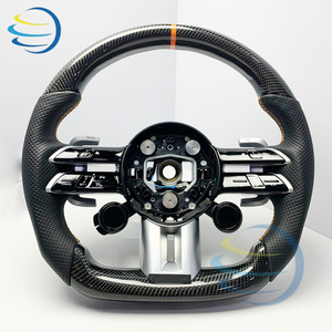Volant <span class=keywords><strong>sport</strong></span> en fibre de carbone personnalisé pour <span class=keywords><strong>Mercedes</strong></span>, pour benz AMG Cla C117 250 <span class=keywords><strong>200</strong></span> C118 <span class=keywords><strong>Clk</strong></span> W209 a V Class W177 A200 W447 - Product Image 1