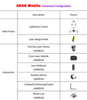 LAUNCH ADAS Mobile Advanced Edition Herramienta de calibración de precisión ultraalta y escáner de diagnóstico portátil a bordo