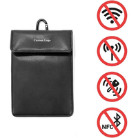 Pochette pour clés de voiture RFID, sac Faraday antivol, étui de blocage de signal sécurisé pour voitures sans clé, cartes de crédit, télécommandes, sécurité du véhicule