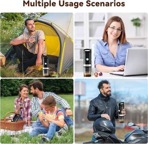 Macchina da caffè portatile compatta per gli appassionati di Outdoor viaggiatori impiegati in movimento caffettiera - Product Image 6