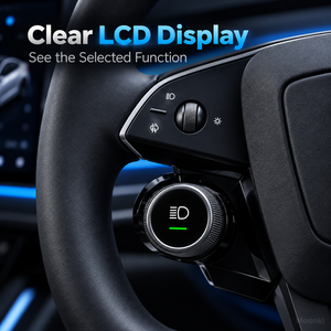 พวงมาลัยอัจฉริยะ Smart Yoke พร้อมจอ LCD คู่ ปุ่มควบคุม PRND สำหรับรถยนต์ Tesla Model 3 Highland และ Model Y Juniper - Product Image 4