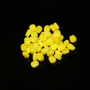 Señuelos de plástico realistas con forma de grano de maíz para la pesca de carpas en agua dulce - Product Image 2