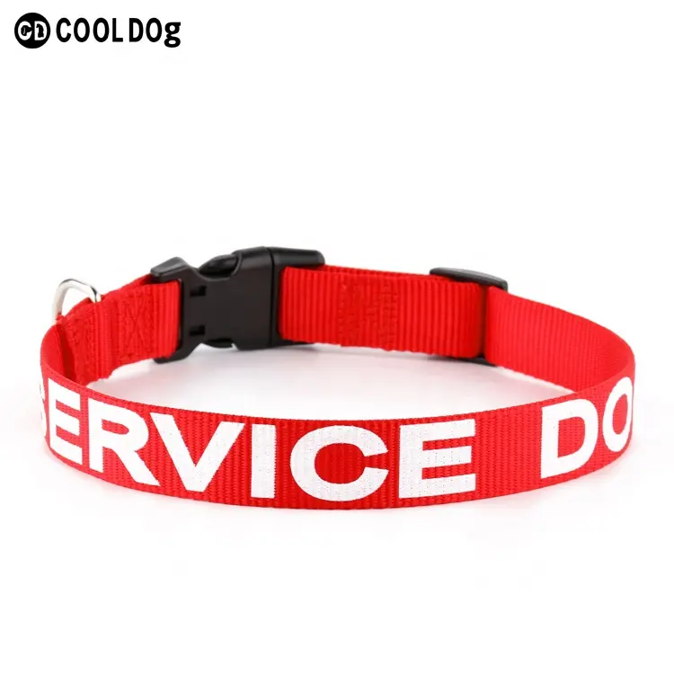 Benutzer definierte Seide gedruckt Service ESA Emotionale Unterstützung Hunde weste Geschirr Leine Nylon Service Hunde halsband für Sicherheit und Identifizierung