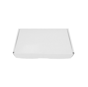 Caja de envío corrugada impresa personalizada Embalaje <span class=keywords><strong>Cajas</strong></span> de papel de cartón blanco plegables pequeñas para pequeñas empresas - Product Image 2