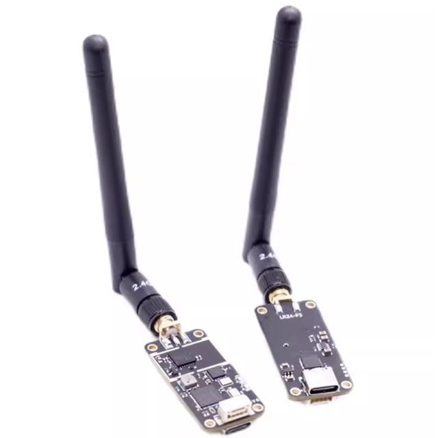 2.4G 1W high-power frequency hopping data transmission radio station with 20 kilometers of unmanned aerial vehicle data